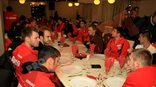 FOTO** Dinamoviștii au cinat la un restaurant cu specific libanez