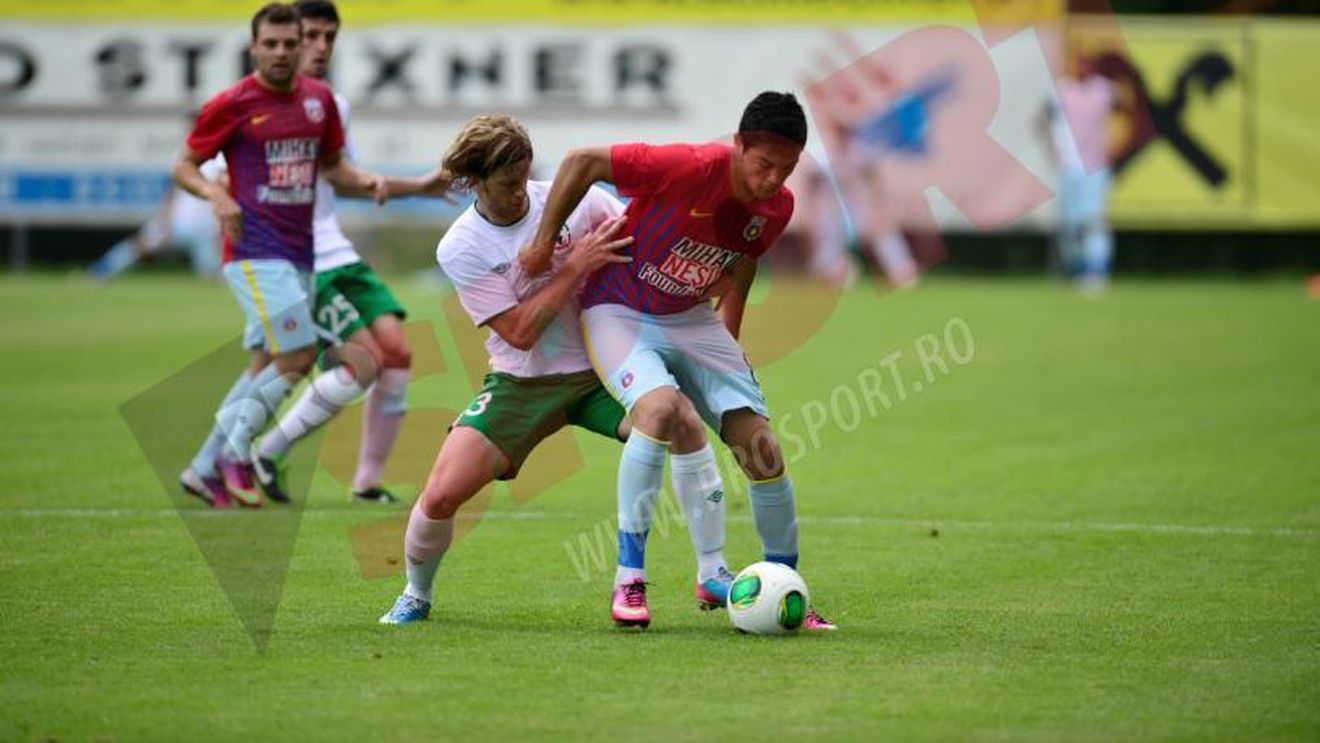 Remiză cu mulți nervi! Steaua - Rubin 0-0! Primul amical al campioanei, presărat cu momente tensionate