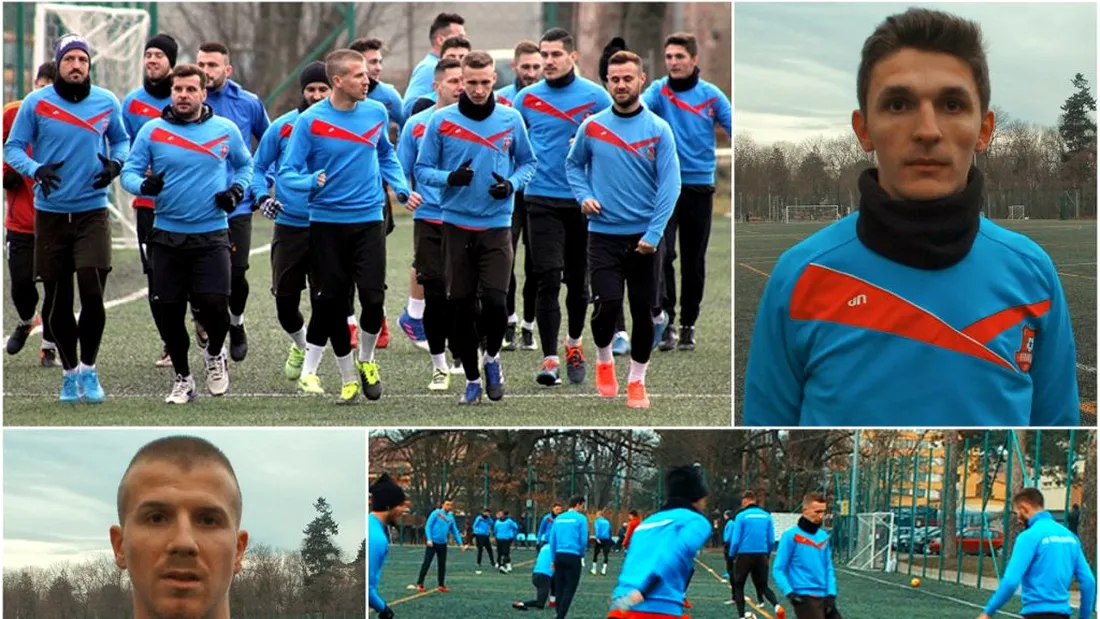 VIDEO | FC Hermannstadt și-a reluat pregătirile cu trei noutăți în lot!** Pelici a absentat, iar secundul Beza a anunțat noi achiziții