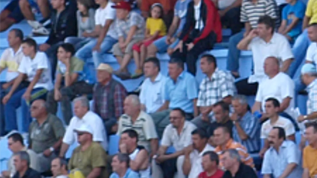 Suporterii suceveni nu mai vin la stadion