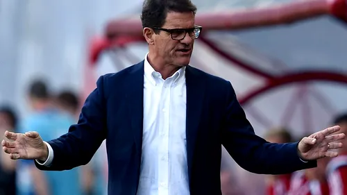 Fabio Capello dă unul dintre ultimele 