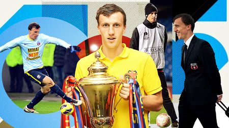 Zece imagini de colecție, la zece ani de la plecarea lui Vlad Chiricheș din Superliga! Cum arăta căpitanul atunci când FCSB era Steaua | GALERIE FOTO. Ce mai fac foștii săi colegi și cum sărbătorea trofeele alături de noul rival Laurențiu Reghecampf | SPECIAL