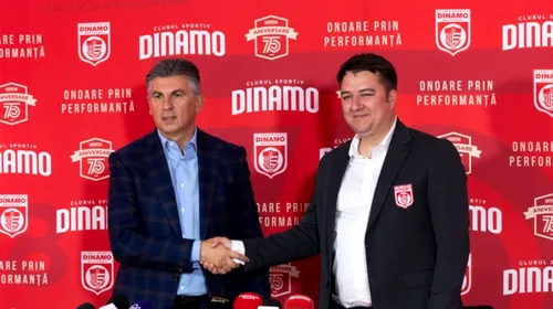 Ionuț Lupescu, prezentat oficial la Dinamo! Anunț clar despre obiectivele sale: „Asta vreau să fac”