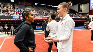 Jordan Chiles, gest fără precedent când a văzut-o pe Ana Bărbosu la sol. Americanii au amuțit