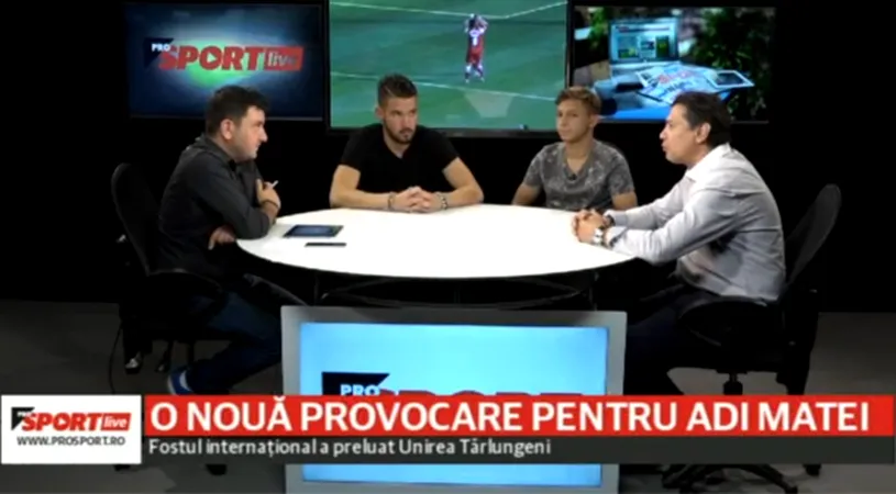Ediție specială ProSport LIVE |** Adi Matei a vorbit despre numirea sa la Unirea Tărlungeni și cu ce probleme se confruntă cluburile din Liga 2
