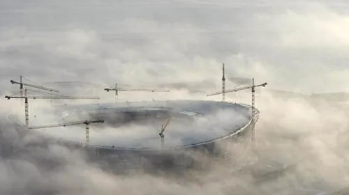 Fotbal cu capul în nori!** Vezi superfoto din Africa de Sud!