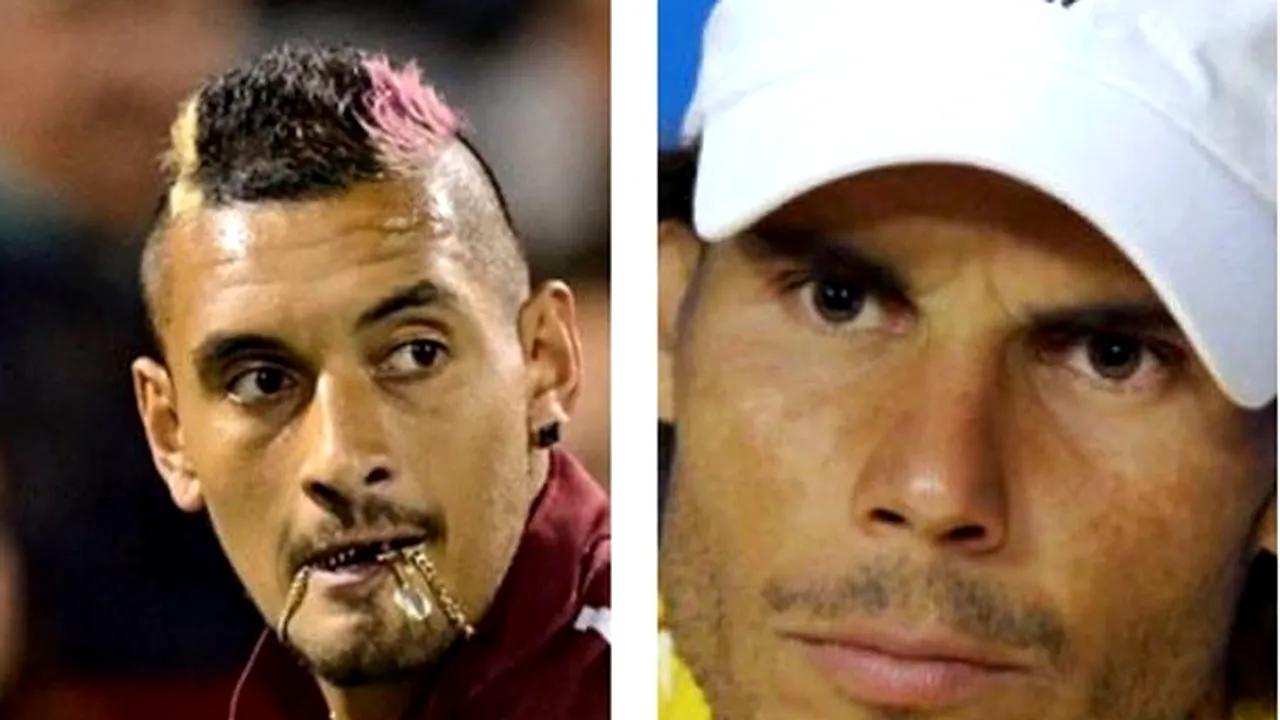 Kyrgios vrea o confruntare cu rivalul Nadal! Ce mesaj a transmis tenismenul australian. „Hai să o facem!”