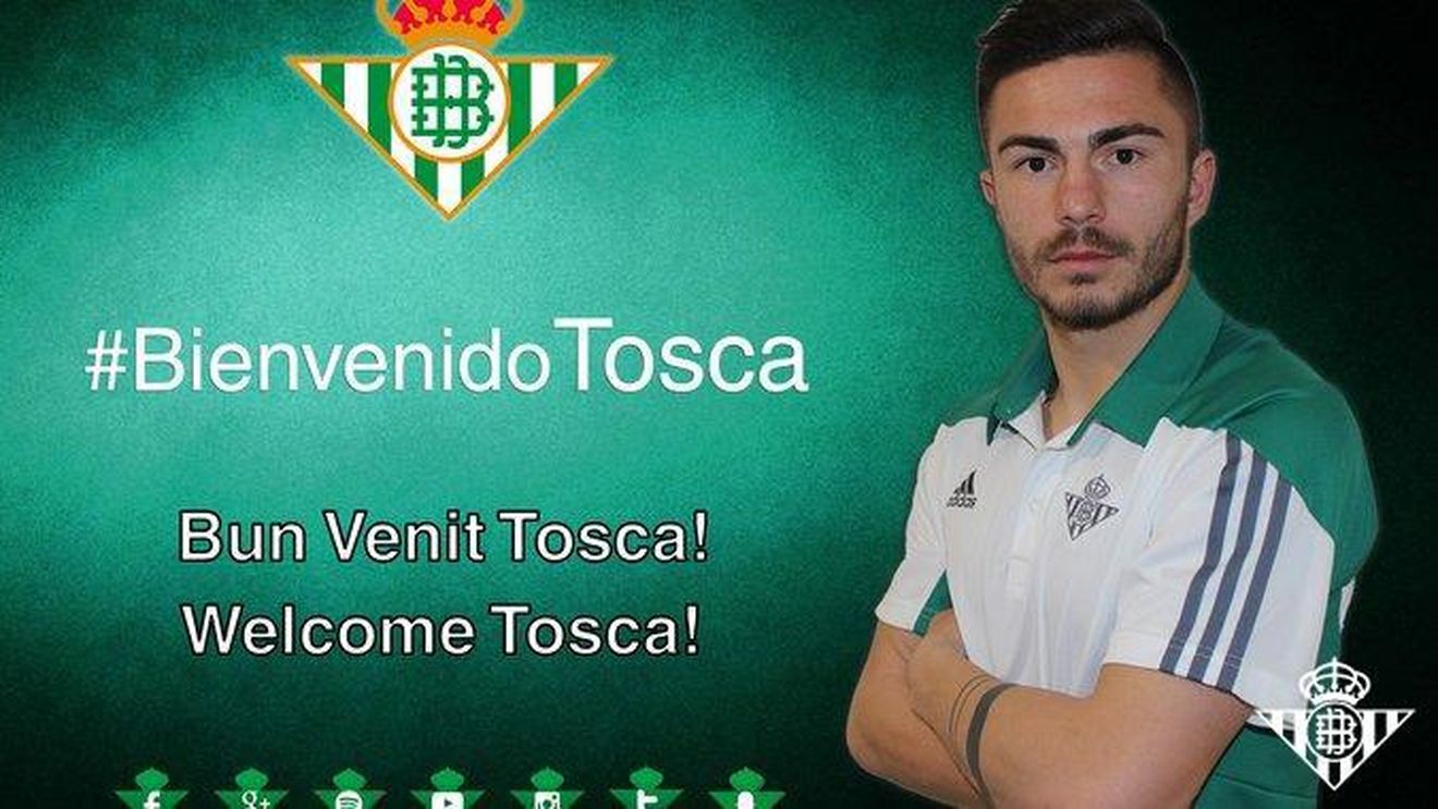 "Bun venit, Toșca!" VIDEO | Alin Toșca a fost prezentat oficial la Betis Sevilla și ar putea debuta chiar cu Barcelona! Contract pe cinci sezoane pentru fundaș