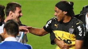FOTO | Cum i-a schimbat Messi viața lui "Ronaldinho": "Asta am reușit să-mi cumpăr datorită lui"