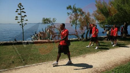 FOTO Dinamoviștii s-au relaxat înaintea meciului cu Hajduk!
