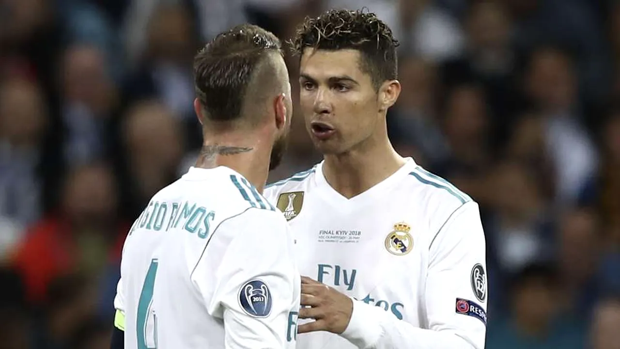 Arată de ce e căpitanul Realului! Sergio Ramos, declarație acidă la adresa lui Cristiano Ronaldo