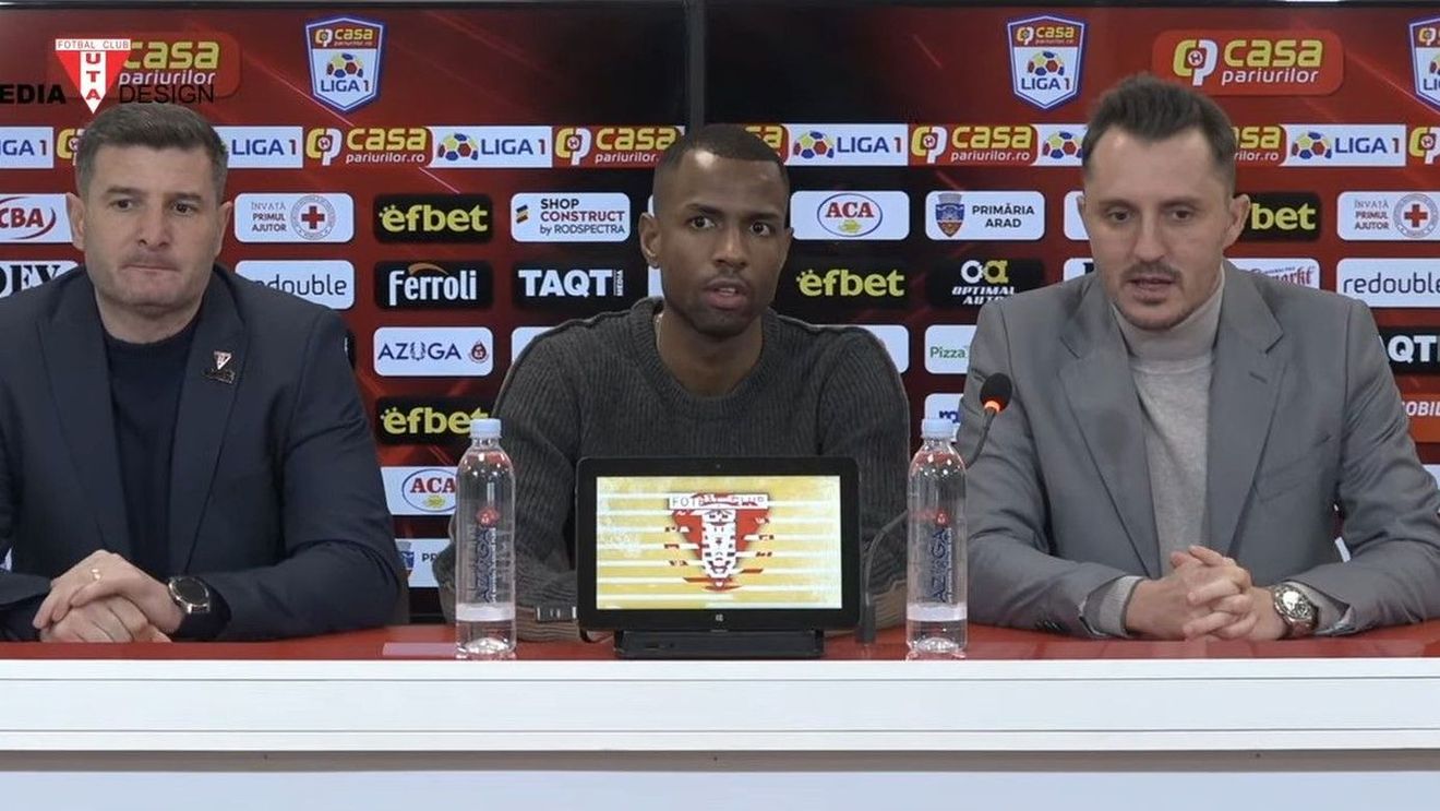 Dumitru Cardoso revine în Liga 1, la UTA!