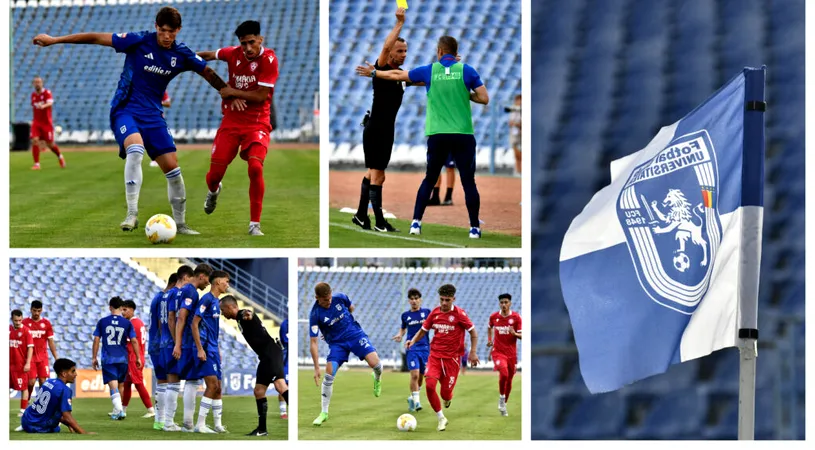Sancționată cu 106 puncte, FCU Craiova n-a înscris la debutul în Liga 3. Vladislav Blănuță a fost titular, Dan Vasilică a vorbit despre speranțe și viitor, clubul aflat în prag de excludere din campionat!