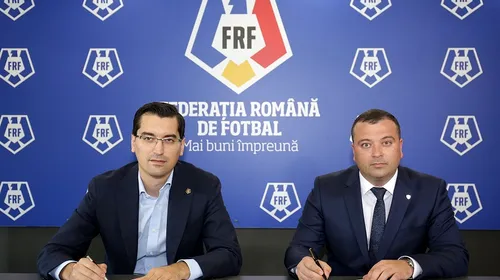 Parteneriat între Federația Română de Fotbal și cea Moldovenească. Schimb de informații, cunoștințe și implementarea mecanismelor comune