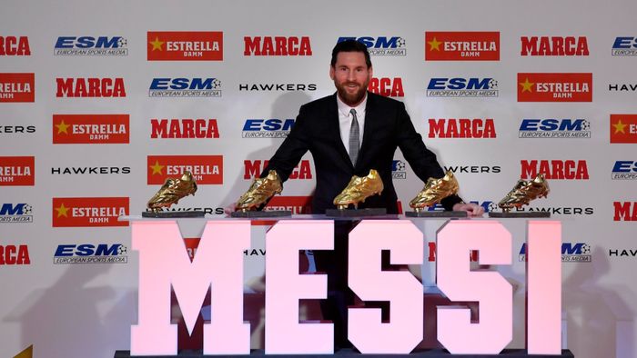 Încă un record pentru Messi! Starul Barcelonei a primit Gheata de Aur: "Este mai ușor pentru că sunt la cea mai bună echipă din lume"