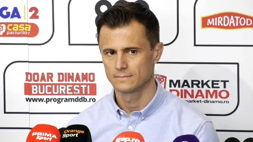 Andrei Nicolescu, reacție exuberantă după ce s-a aprobat planul de reorganizare modificat la Dinamo: „Veți avea vești bune cât de curând! Toate lucrurile se vor regla, se va intra în normalitate!”