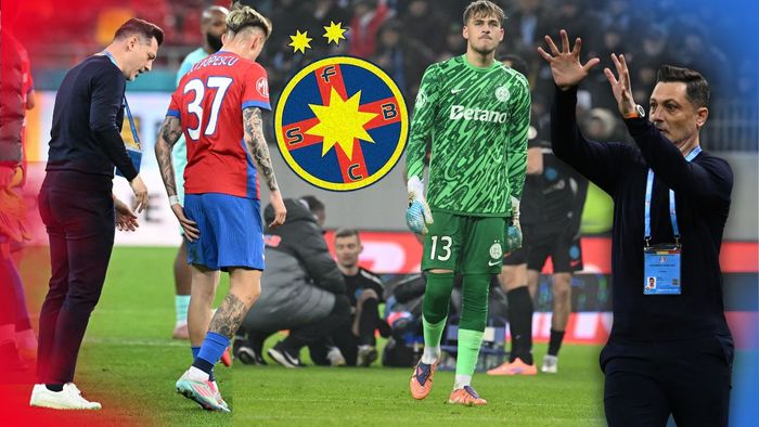 Mirel Rădoi îi „învață” fotbal pe Tavi Popescu și Matei Popa în timpul meciurilor! 3 detalii neverosimile observate de ProSport la primele două partide cu noul antrenor de la FCSB