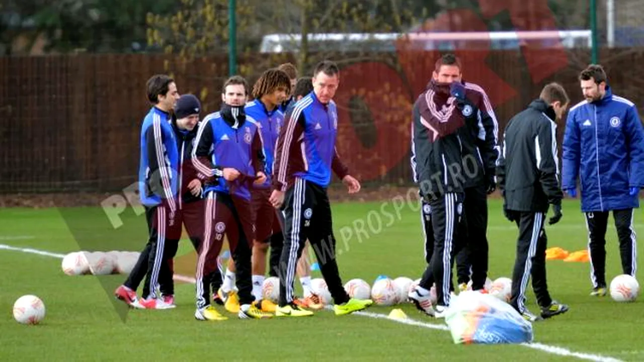 Atenție Steaua: meciul cu United i-a revitalizat!** FOTO Glume și bună dispoziție la ședința de pregătire a lui Chelsea