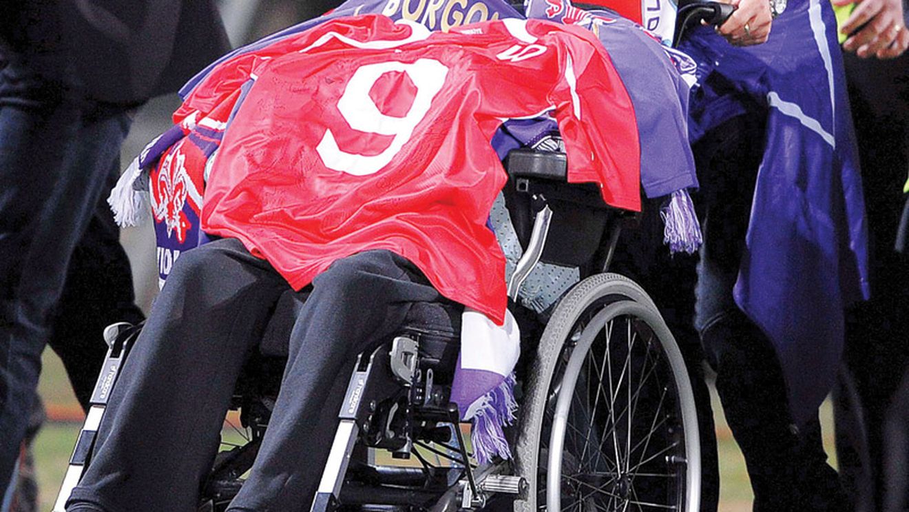 Stefano Borgonovo suferă de  SLA