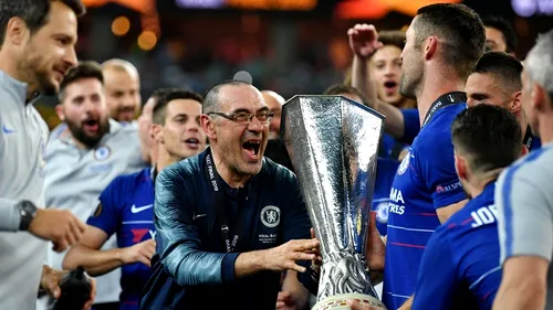 A câștigat primul trofeu din carieră, acum pleacă? Juventus îi pune contractul pe masă, Sarri vrea să rămână la Chelsea. Anunțul antrenorului italian: 