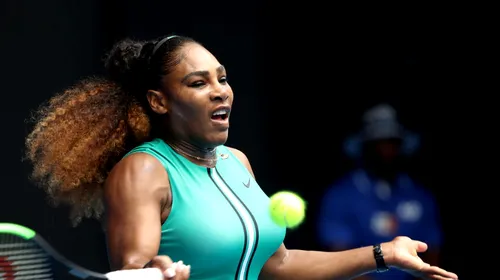 Serena Williams a șocat, din nou, cu alegerea vestimentară, la debutul la Australian Open. FOTO: detaliul care pune pe jar fanii tenisului