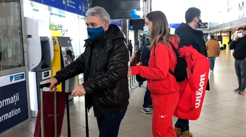 Simona Halep s-a întors din Australia! A fost prinsă, din greșeală, în ușile glisante la aeroportul Henri Coandă | VIDEO & FOTO