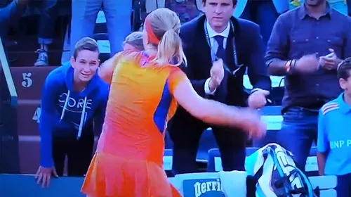 Kuznetsova, adversara Simonei Halep în sferturi la Roland Garros, a declanșat haosul în tribune. VIDEO | Fanii, la un pas de bătaie
