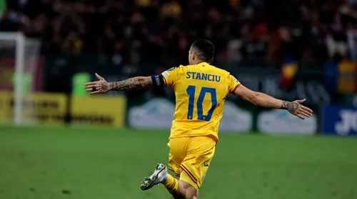 Goool! Goool! Goool! <i class='ep-highlight'>Nicolae</i> <i class='ep-highlight'>Stanciu</i> execuție fabuloasă în România – Kosovo, după o fază senzațională cu o „bicicletă” braziliană a lui Olimpiu Moruțan! | VIDEO