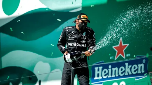 Lewis Hamilton, aproape de 100 de victorii în Formula 1! Campionul mondial a făcut spectacol în Marele Premiu al Portugaliei | VIDEO