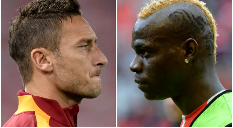 Dacă-i bal, Balotelli să fie. Ce zice Totti: 