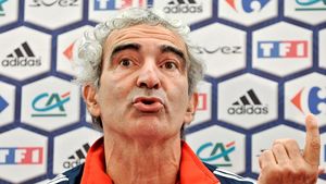 Domenech: "Sunt mulțumit! Mi-e egal dacă terminăm pe locul unu sau doi!"