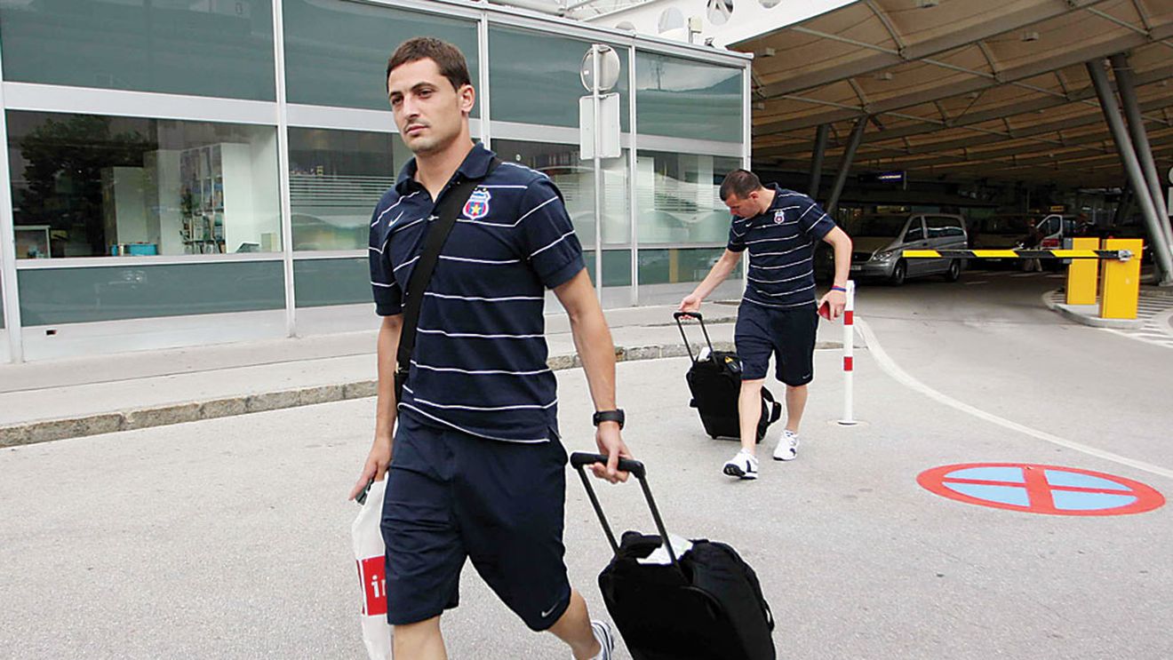 Steaua a plecat în cantonamentul de la Flachau