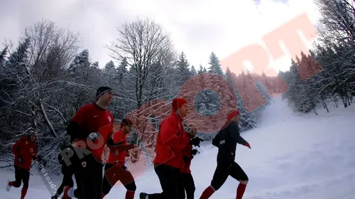 FOTO **”Câini” maratoniști!** Niculae & co au alergat 10 kilometri la antrenamentul de dimineață!