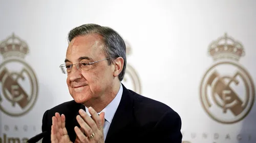 Florentino Perez rămâne în funcția de președinte al clubului Real Madrid