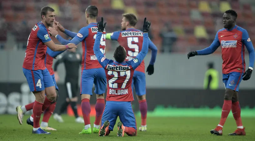 Vicecampionii au smuls remiza pe final. FCSB - FC Voluntari 2-2. Gnohere marchează pentru prima oară și își salvează echipa