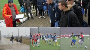 41 de jucători liberi de contract și-au încercat norocul la o selecție a federalilor. Trei dintre ei au mers cu trenul 15 ore și mai apoi au parcurs pe jos patru kilometri pentru a fi văzuți de Belodedici și Vlădoiu