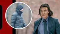 Cristi Borcea, un John Wick de Băneasa. Milionarul, îmbrăcat în negru complet, și-a găsit liniștea într-o plimbare singuratică prin pădure. EXCLUSIV