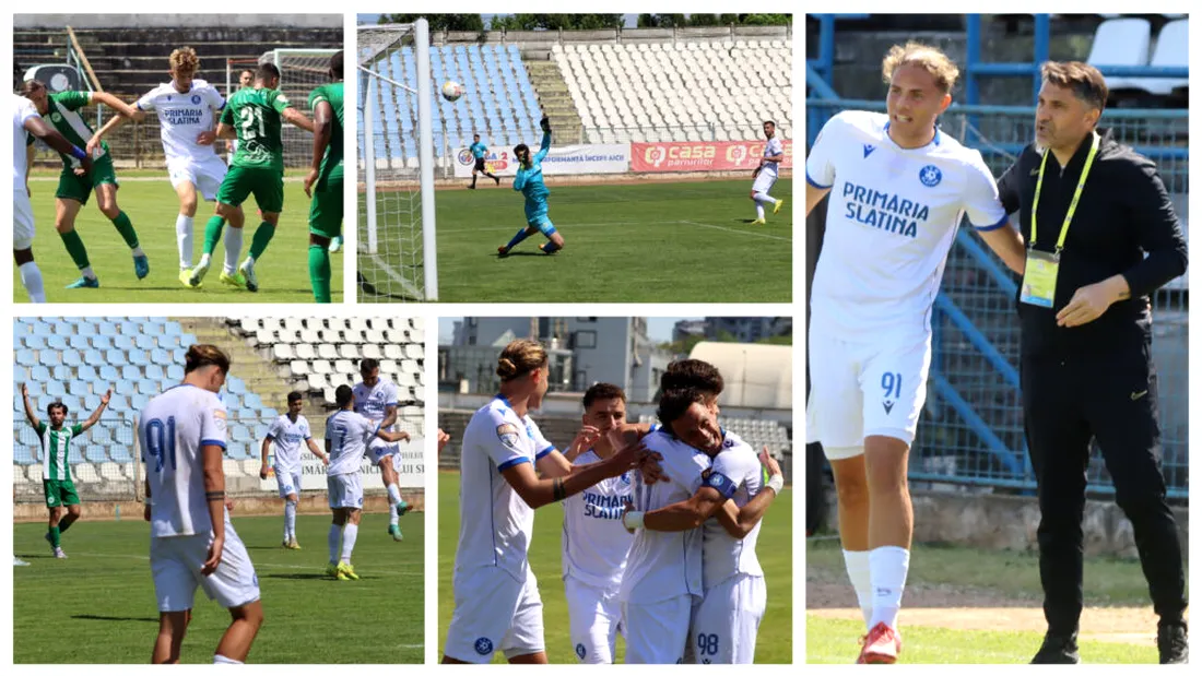 CSM Slatina a rezolvat rapid meciul cu Concordia și și-a asigurat locul 1 în Grupa B a play-out-ului Ligii 2. Claudiu Niculescu: ”Ne dă speranţe pentru ceea ce avem de făcut în sezonul viitor”