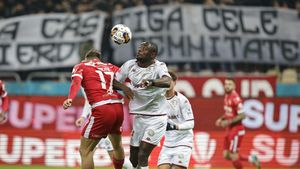 Dinamo - Rapid 1-2, în etapa 23 din Superliga. „Giuleștenii” se impun cu noroc în derby-ul de pe Arena Națională