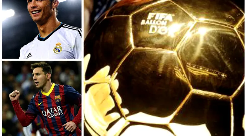 SPECIAL | Cristiano Ronaldo este favoritul antrenorilor și al fotbaliștilor din Liga 1 la câștigarea Balonului de Aur în 2014 