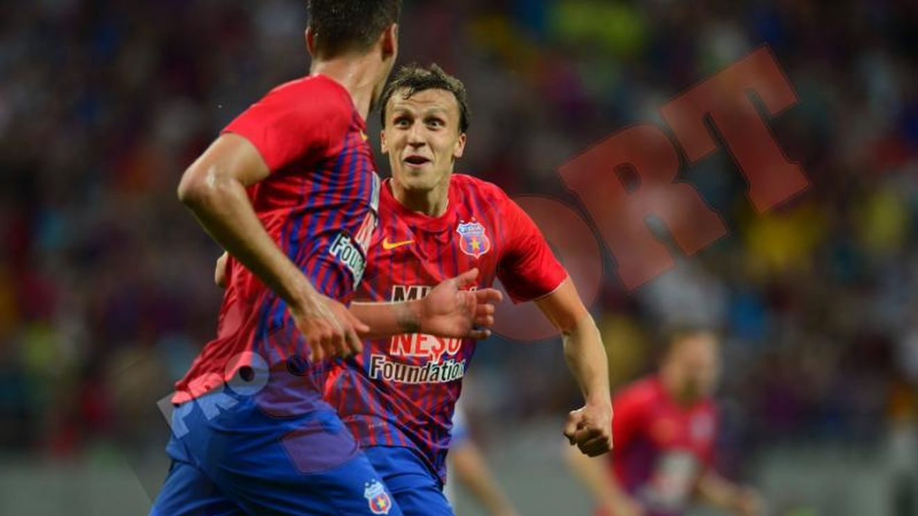 Lecția de matematică.** Steaua - Pandurii 2-0. Fanii au strigat "campionii, campionii", Rusescu și Szukala au făcut spectacol. VIDEO REZUMAT