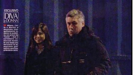 Marina Crețu, prietena oficială a lui Ancelotti