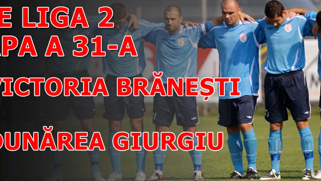 Noroc cu Dragne:** Victoria - Dunărea Giurgiu 3-2