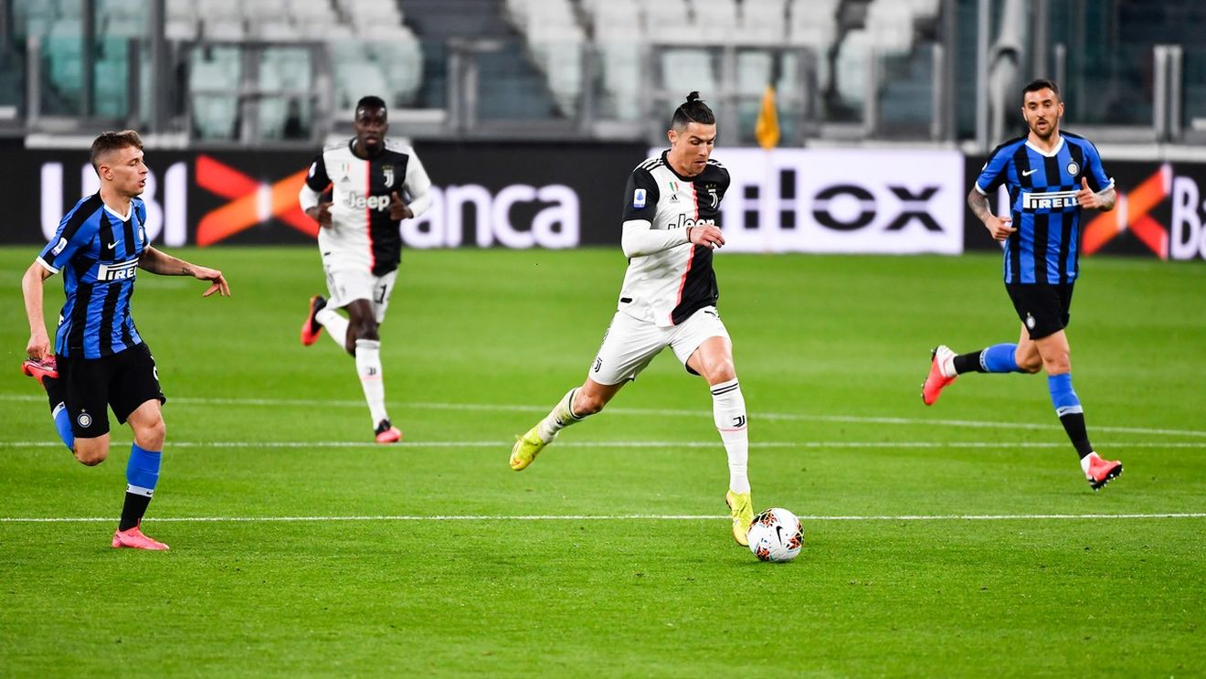 Cristiano Ronaldo, record fabulos cu Inter! Juventus, serie incredibilă în "Derby D'Italia", iar torinezii redevin lideri pe un stadion "fantomă" | VIDEO