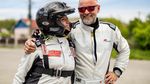 Tată și fiică, împreună în raliu! Adrian și Alexandra Teslovan au discuții despre motorsport și când iau masa împreună: „E religie pentru noi”