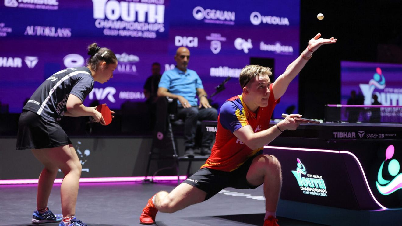 Iulian Chirița, noul fenomen al României: a luat argintul la Campionatul Mondial de tenis de masă! E a doua medalie și mai are proba de simplu!