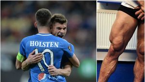 Julio Baptista e istorie. Noua "bestie" din Liga 1 se află în curtea lui Hagi. Cum a ajuns la un fizic atât de impunător: "Aici se face diferența"