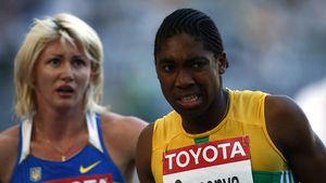 Caster Semenya suspectată că ar fi hermafrodită