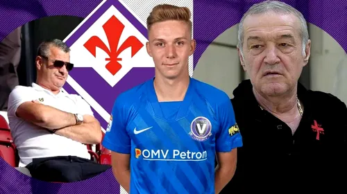 Azi e ziua decisivă pentru transferul lui Louis Munteanu! Gigi Becali, Dan Șucu și Nelu Varga s-au luptat pentru semnătura atacantului de la Fiorentina, iar unul dintre ei e convins: „Am făcut cea mai bună ofertă!”. EXCLUSIV