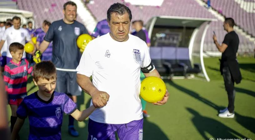 VIDEO | Romulus Buia s-a întors pe terenul de fotbal la 52 de ani! ”Figo din Banat” a redebutat într-o competiție oficială și a marcat
